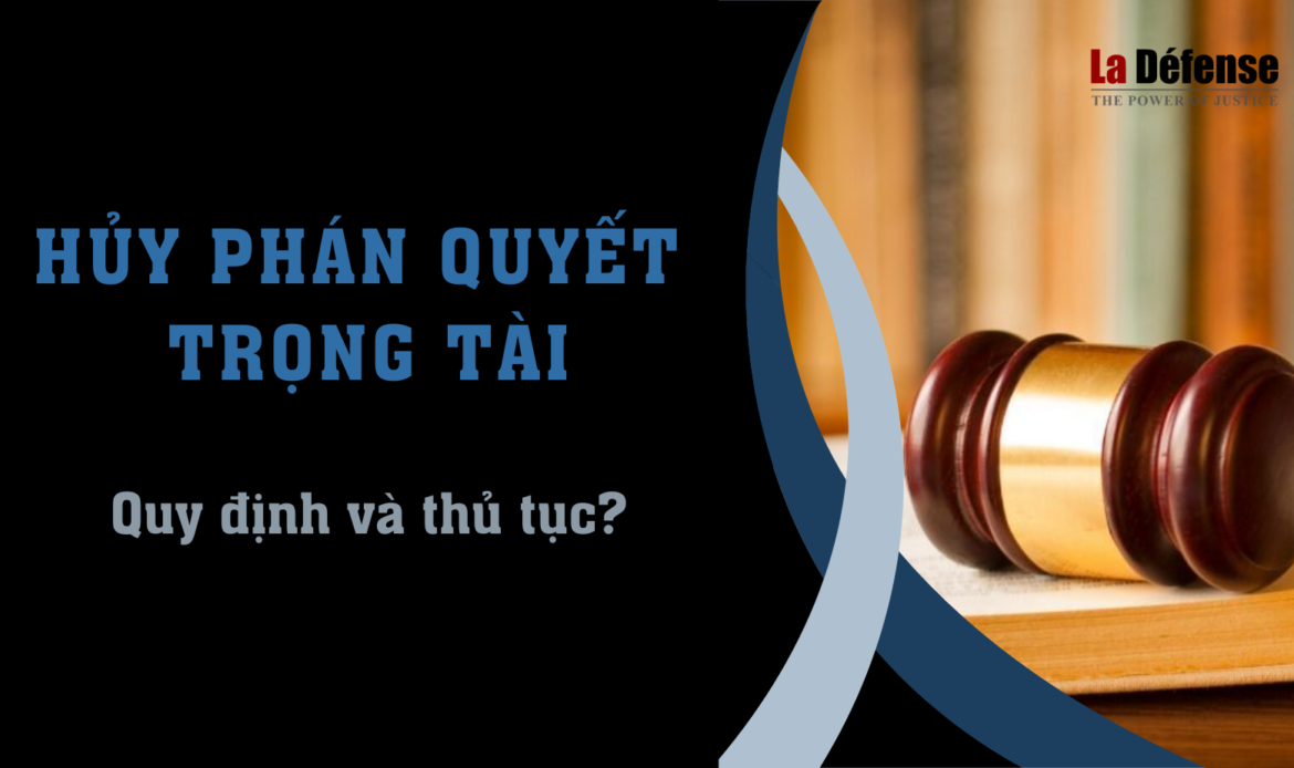 Huy phan quyet trong tai theo luat trong tai thuong mai nam 2010