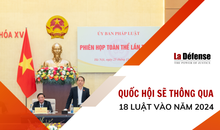 Quốc hội sẽ thông qua 18 luật vào năm 2024