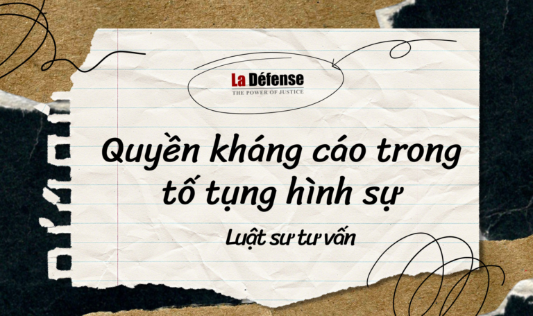 Quy định của pháp luật về quyền kháng cáo trong tố tụng hình sự