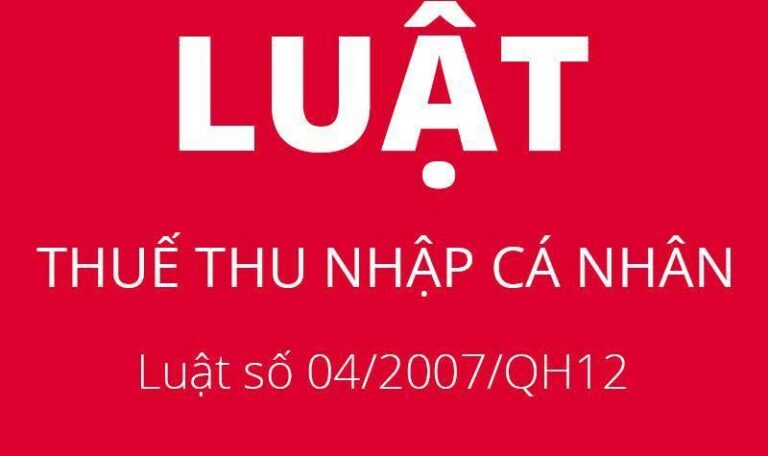 Quy định luật thuế thu nhập cá nhân mới nhất năm 2024 