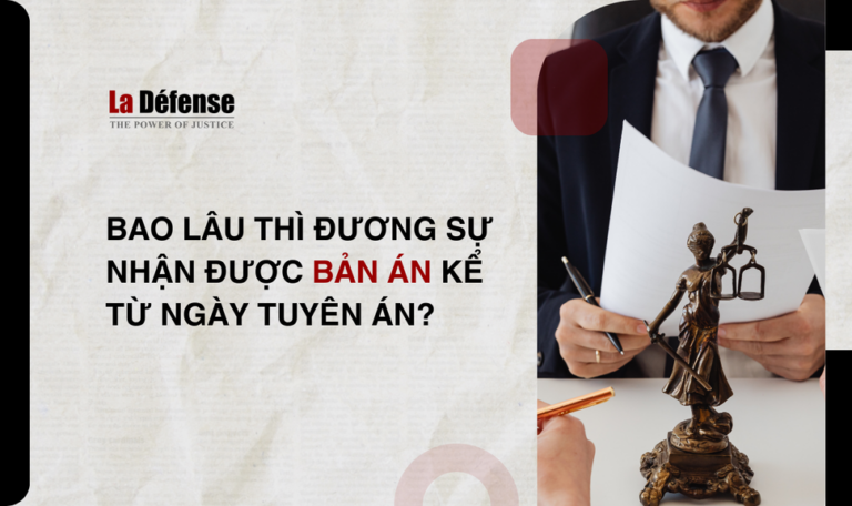 Bao lâu thì đương sự nhận được bản án kể từ ngày tuyên án?