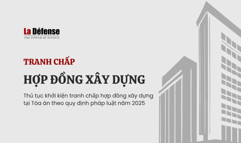 Tranh chấp hợp đồng xây dựng