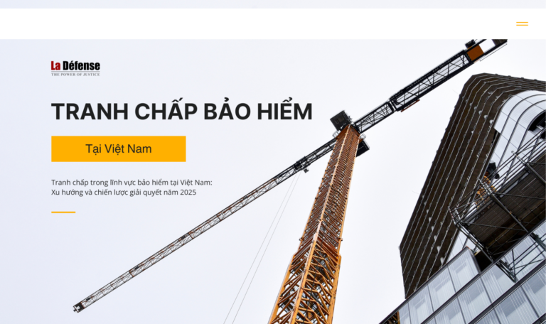 Tranh chấp lĩnh vực bảo hiểm