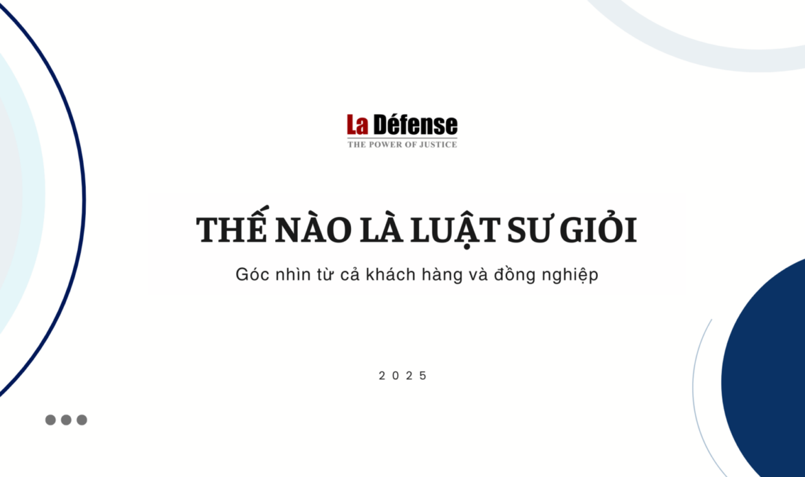 Thế nào là luật sư giỏi?