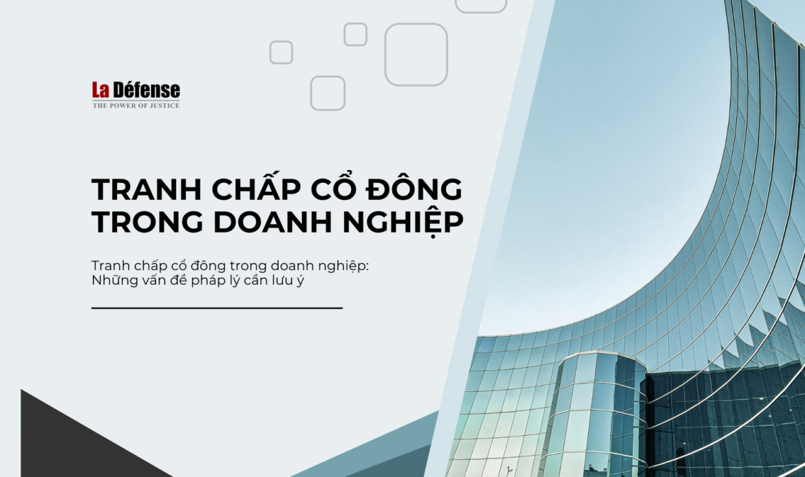 Tranh chấp cổ đông trong doanh nghiệp