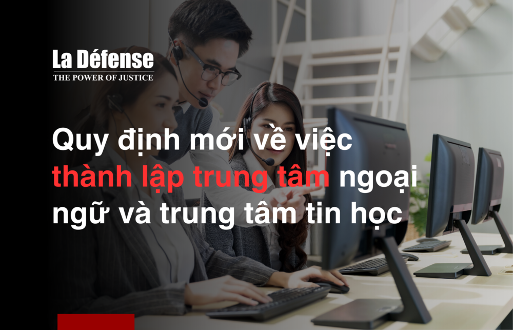 Thành lập trung tâm ngoại ngữ và trung tâm tin học