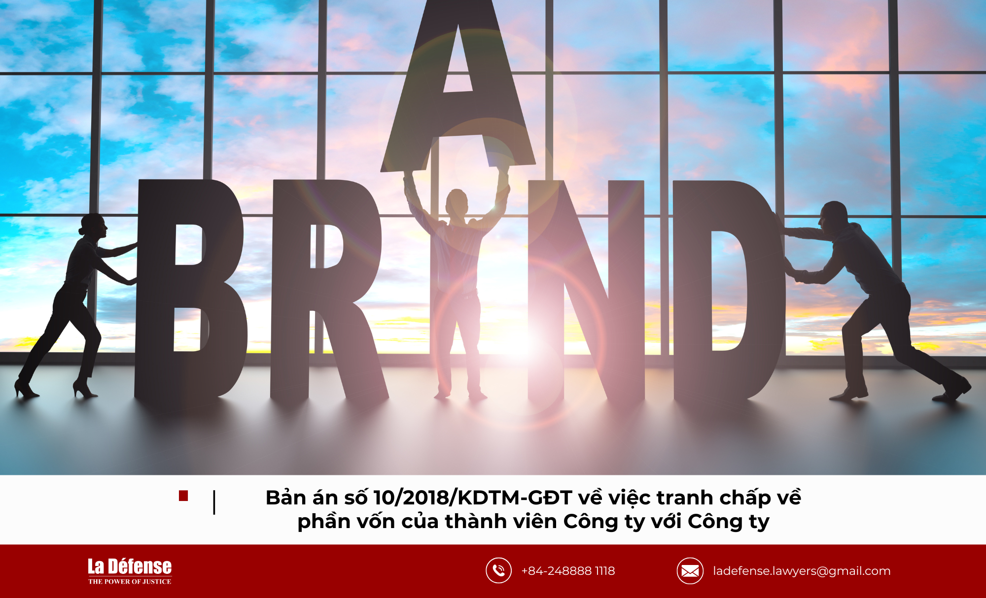 Bản án số 10/2018/KDTM-GĐT về việc tranh chấp về phần vốn của thành ...